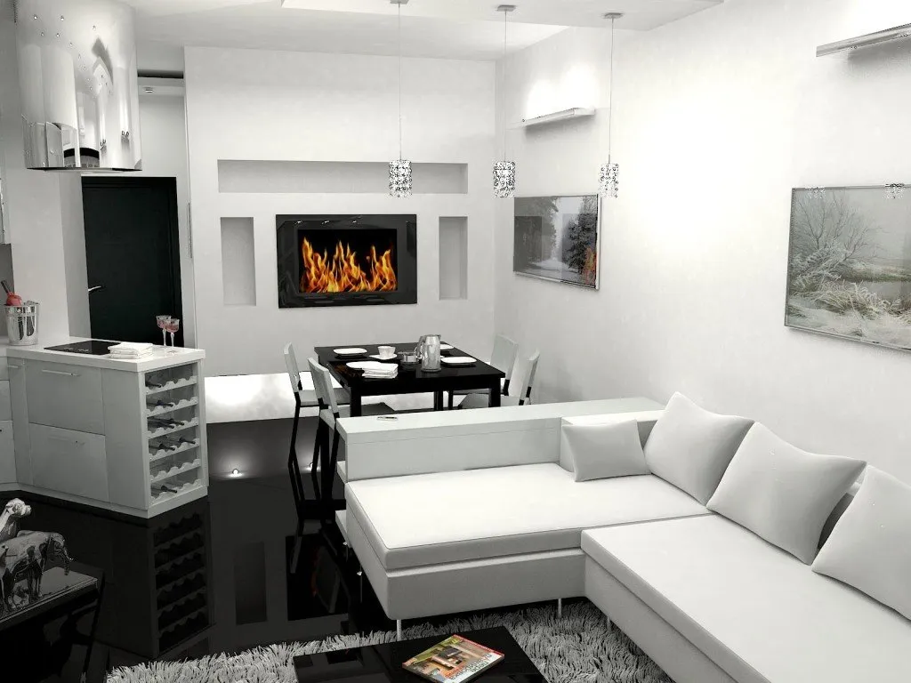 照片:黑白室内设计,提示 – 我们网站上的照片