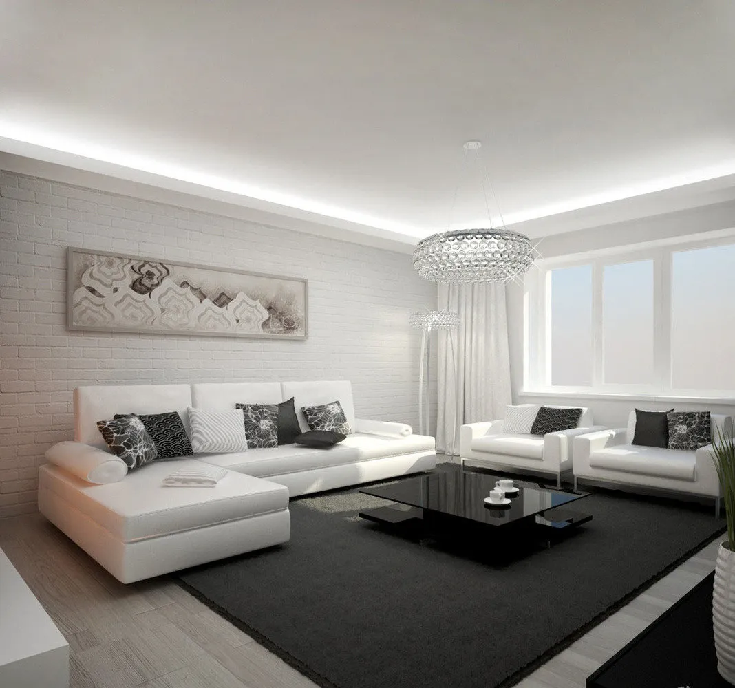 照片:现代客厅,提示 – 我们网站上的照片