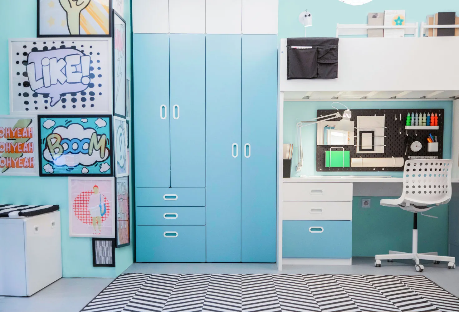 照片：现代风格儿童房，宜家，叶夫根尼娅·马特维enko，索菲亚·诺维科娃 – 我们网站上的照片