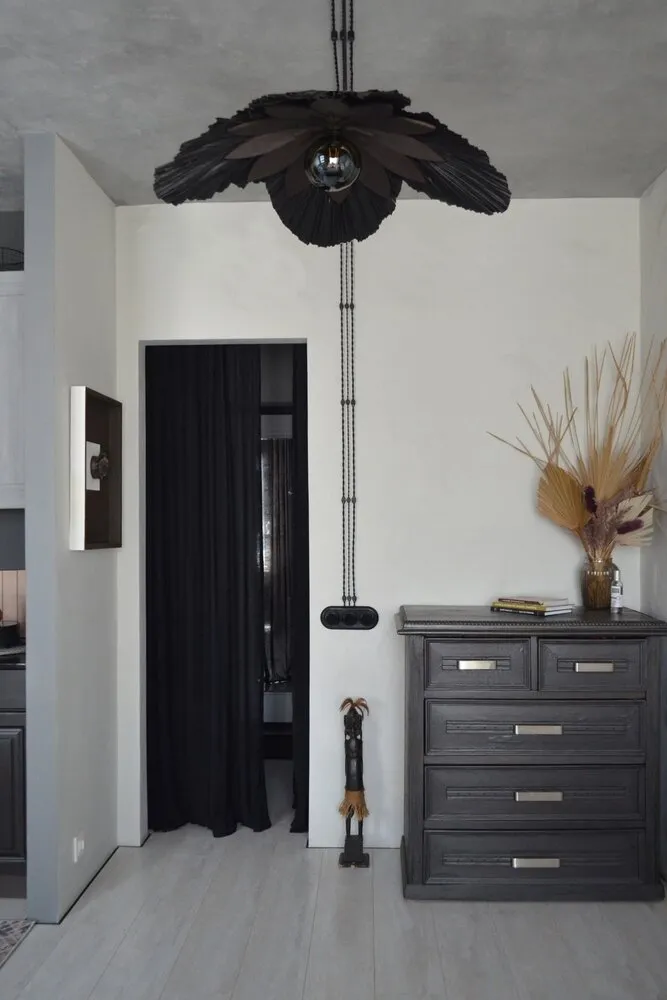 Photo: Bedroom in Loft Style, Modern, Eclecticism, Compact Apartment, Apartment, Studio, Project of the Day, under 40 square meters, studio ideas – photos on our website