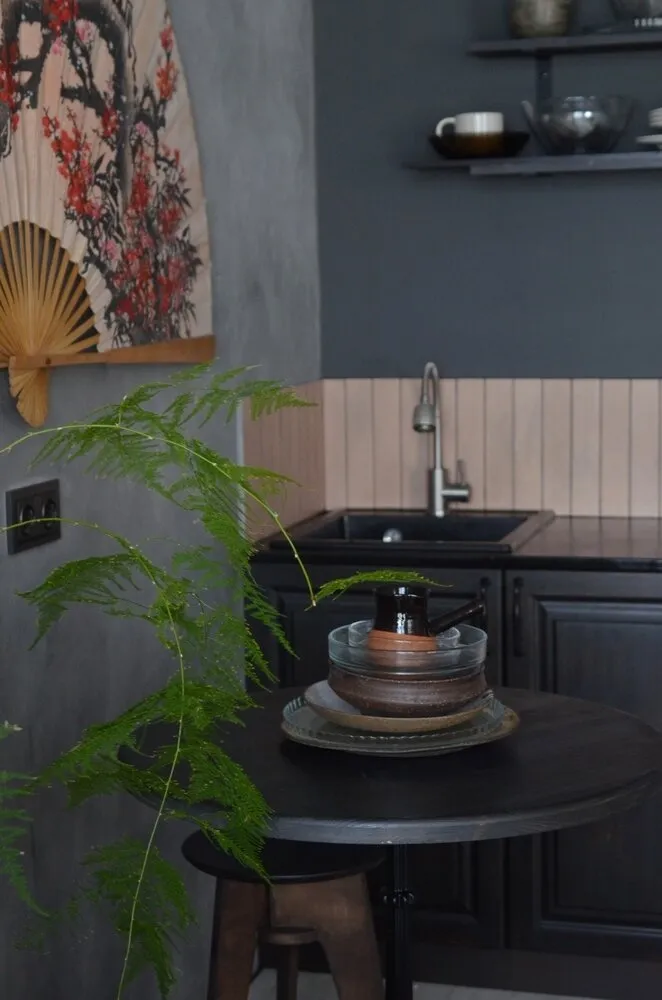 Photo: Kitchen and Dining Room in Modern Style, Eclecticism, Compact Apartment, Apartment, Studio, Project of the Day, under 40 square meters, studio ideas – photos on our website