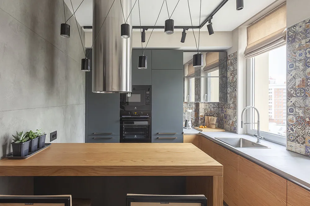 Фотографія: Кухня і столова в стилі Лофт, Сучасний, Гід, інтер'єр квартири для дівчини, як вигадати квартиру для дівчини, Марія Полянська, ADI INTERIORS GROUP, АРИНА ТРОЇЛОВА, Вікторія Скоробогатенко, Ніна Іваненко – фото на нашому сайті