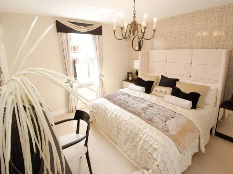 照片:现代风格卧室,技巧 – 我们网站上的照片