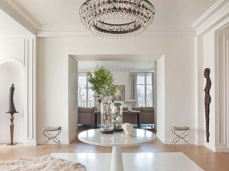 照片：古典风格客厅，巴黎指南 – 网站上的照片