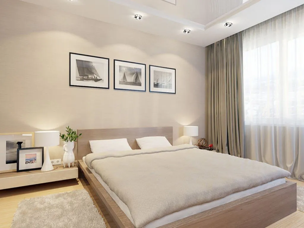 照片:现代风格卧室,技巧 – 我们网站上的照片