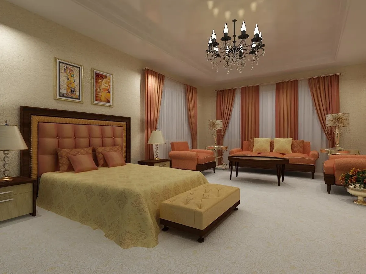 照片:现代风格卧室,技巧 – 我们网站上的照片