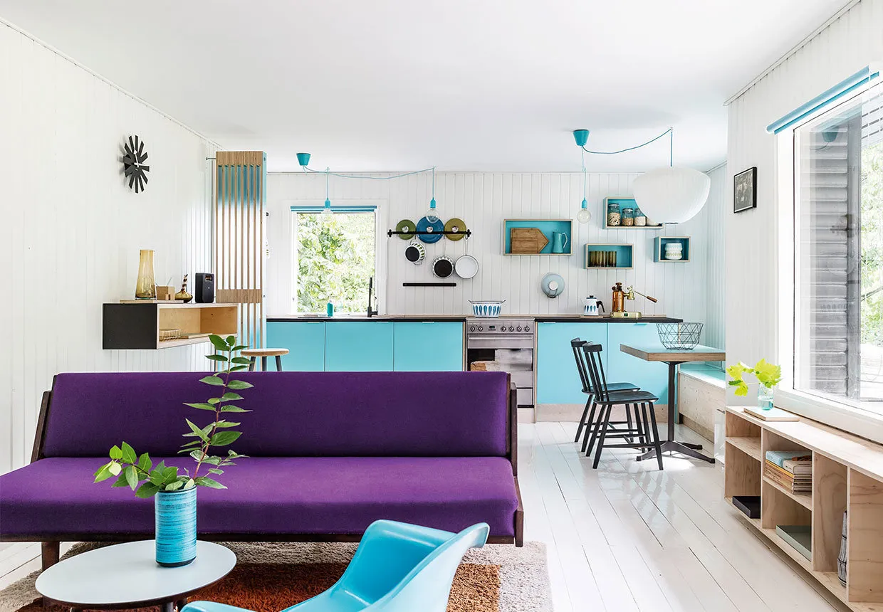 照片:现代风格客厅,小贴士,花园,房屋与花园——我们网站上的照片