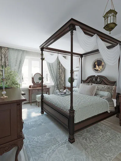 照片:古典风格卧室,技巧 – 我们网站上的照片