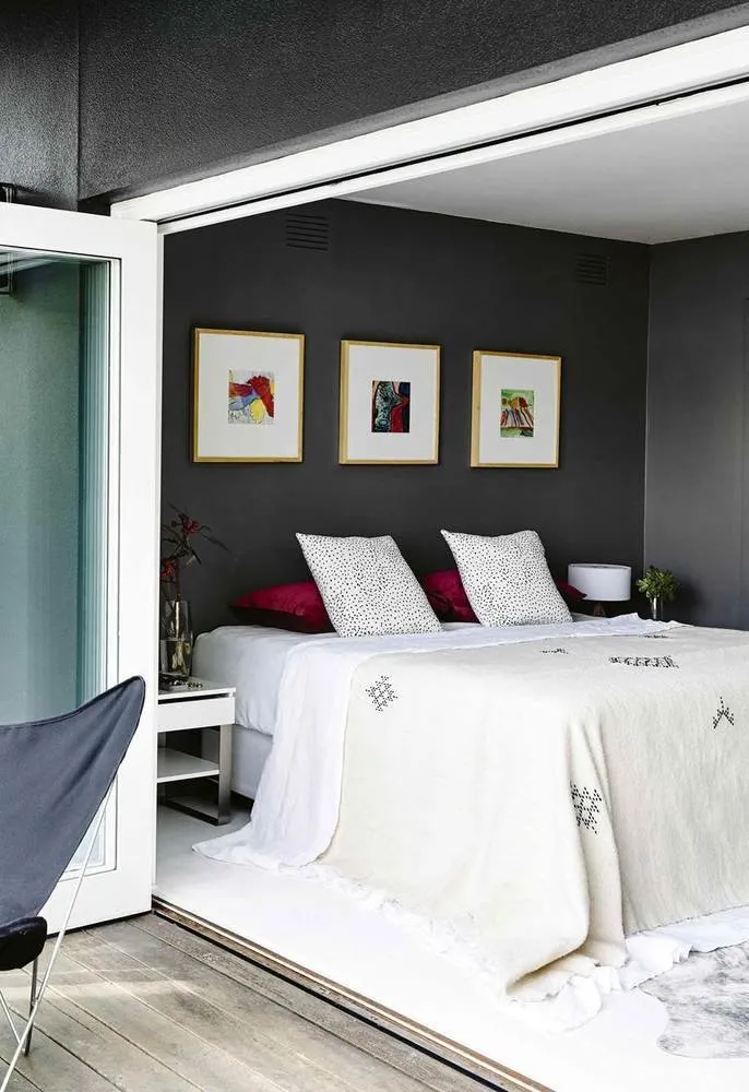 照片：斯堪的纳维亚风格卧室，房屋，澳大利亚，房屋与小屋 – 我们网站上的照片