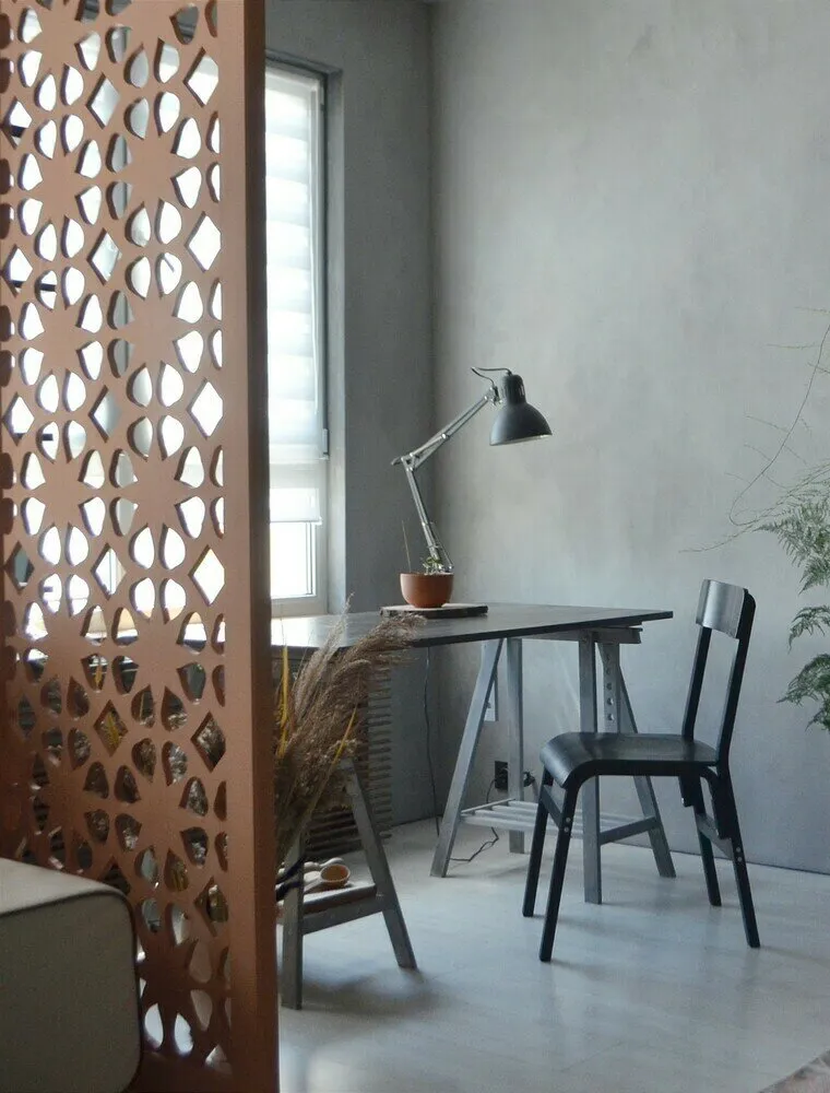 Photo: Living Room in Loft Style, Modern, Eclecticism, Compact Apartment, Apartment, Studio, Project of the Day, under 40 square meters, studio ideas – photos on our website