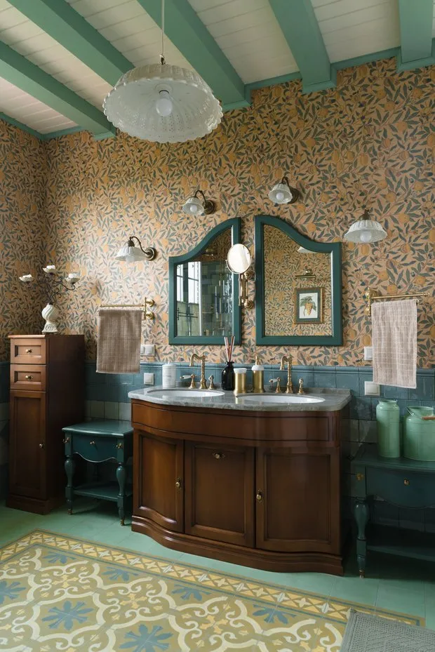 照片:普罗旺斯和乡村风格浴室, 厨房和餐厅, 过道, 客厅, 卧室, 古典, Loft, 现代, 高科技, 室内装饰, 公寓, 房子, 装饰 - 网站上的照片