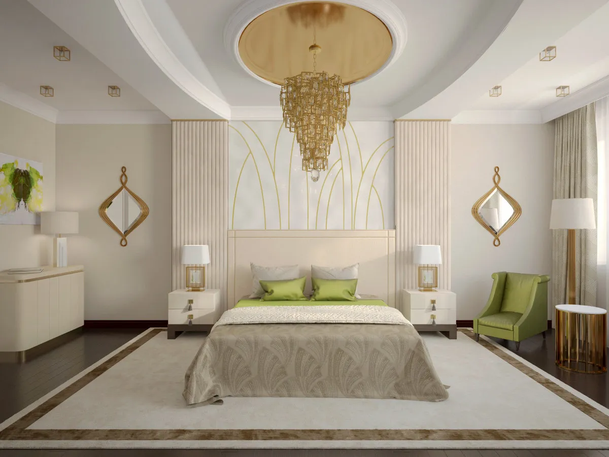 照片:现代风格卧室,技巧 – 我们网站上的照片