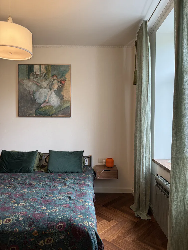 Foto: estilo moderno, apartamento, reforma, Moscú, estalinca, 3 habitaciones, 40-60 m², estilo vintage – foto en nuestro sitio web