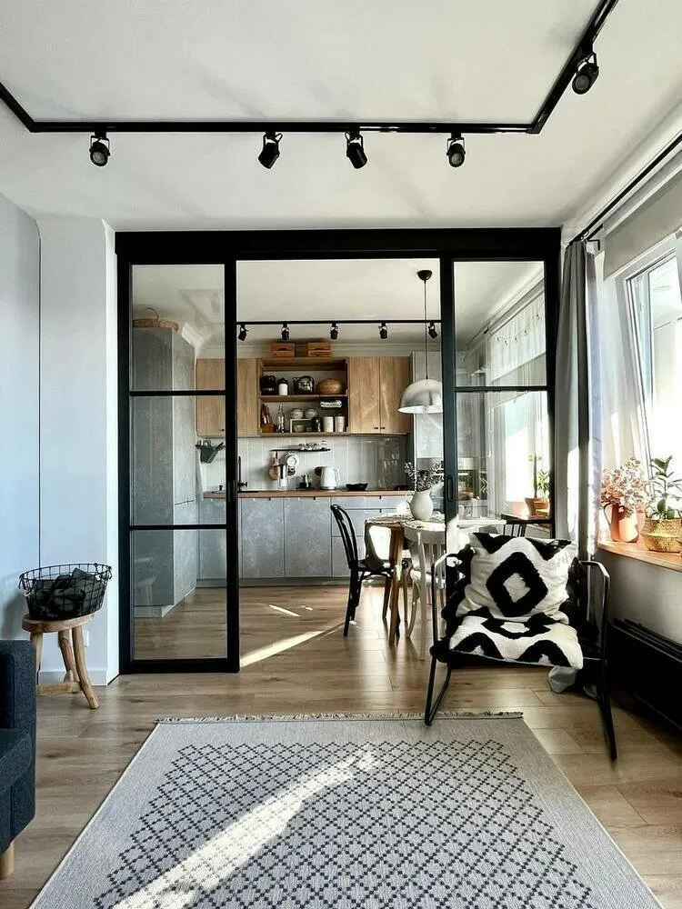 Photo: Style, Apartment, Room Interior, Interior Design, Renovation, Panel House Repair, Panel House, 60-90 sq. m., I-700, Before and After, Panel Apartment – Photo on Our Website