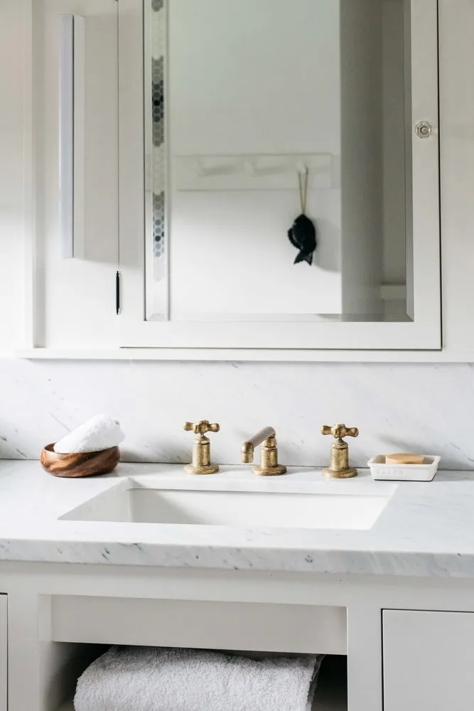 Фотография: Ванная в стиле Скандинавский, – фото на нашем сайте