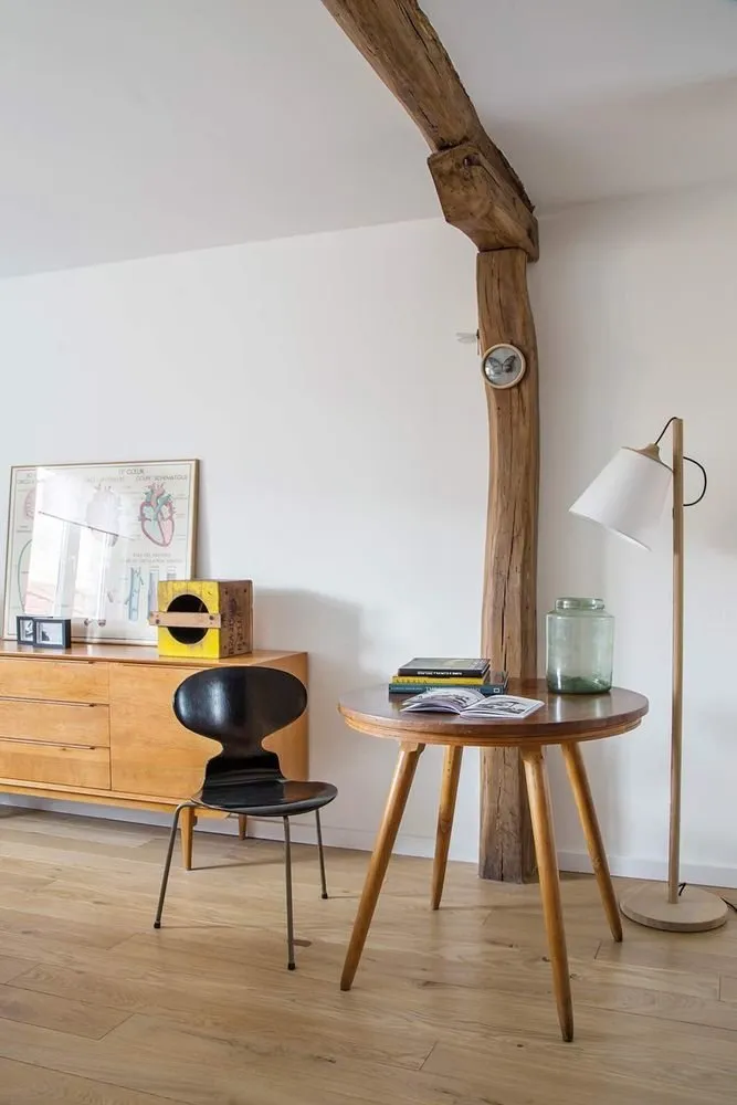 Photo: Living Room in Eco Style, Loft, Eclecticism, Interior Decoration, Spain, Vintage, How to Decorate an Interior in Loft Style, Mid-Century Modern – Photo on Our Website