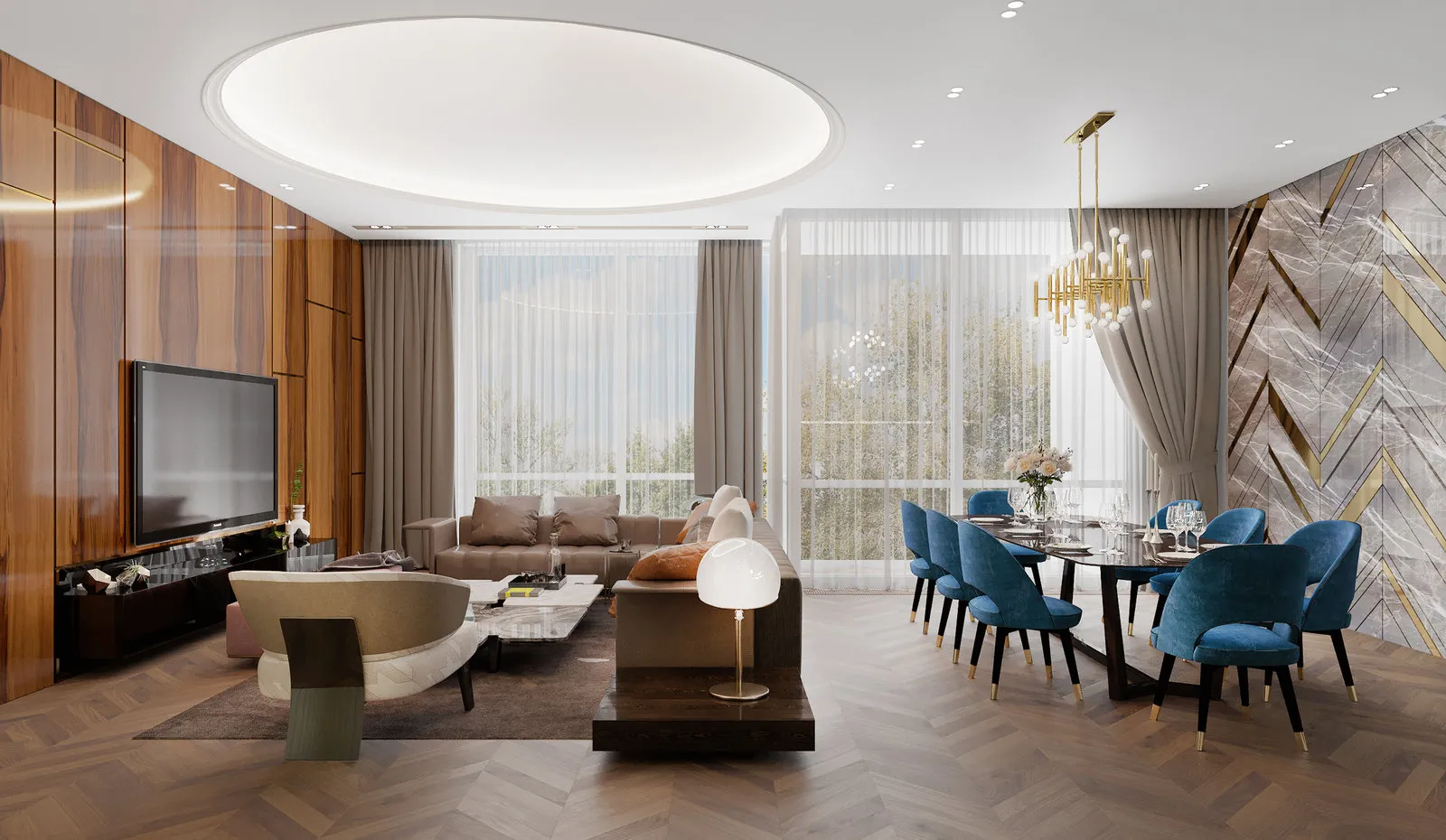 ЖК Малая Ордынка, 19, дизайн-проект архитектурного бюро А+А