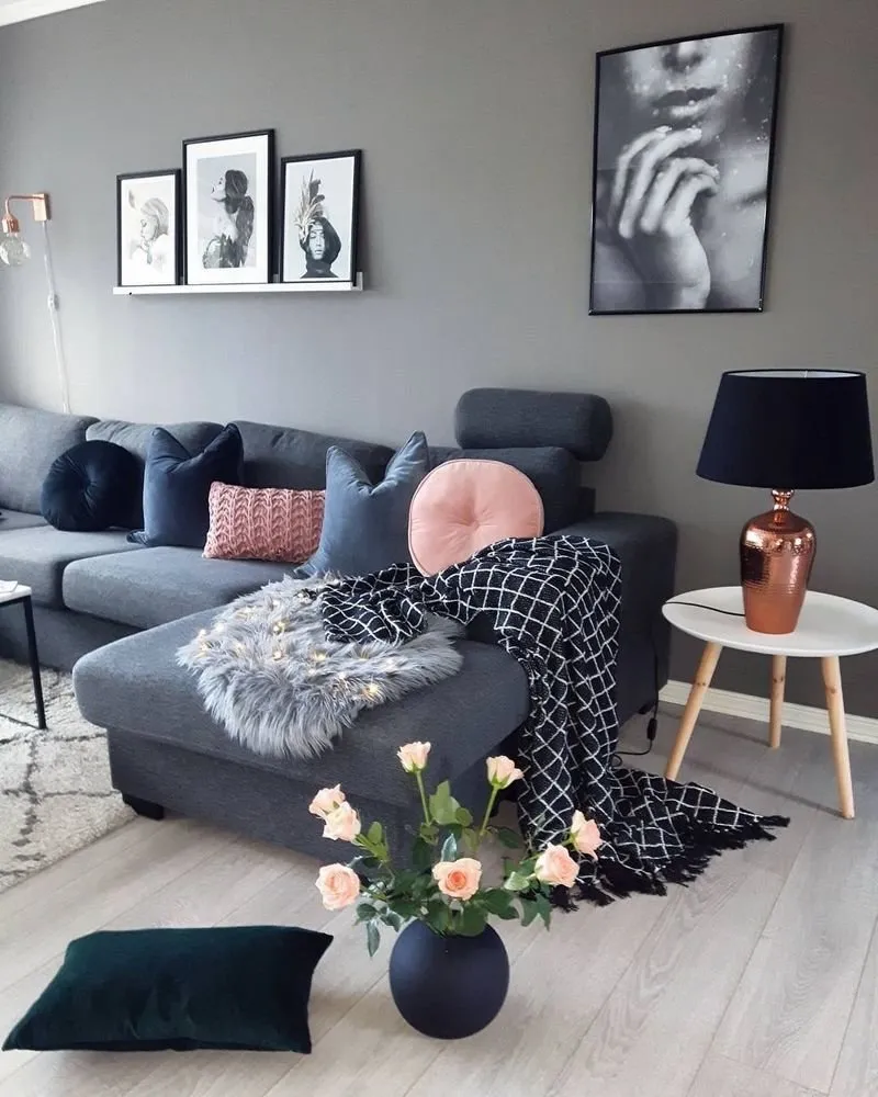 照片：斯堪的纳维亚风格客厅，建议，伊万诺娃·德佳塔连科 – 我们网站上的照片