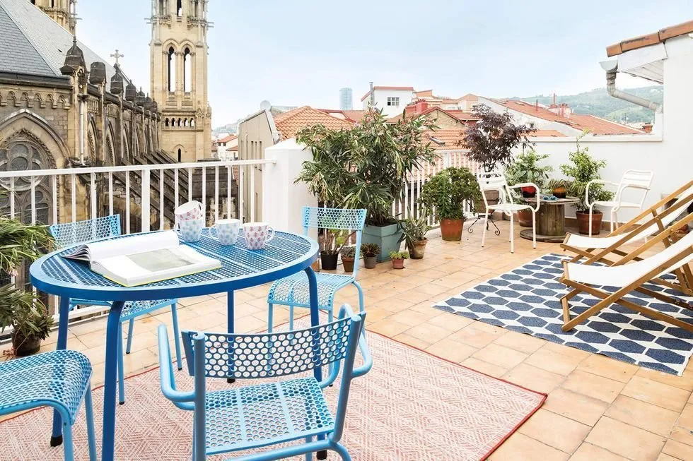 Photo: Terrace in Eco Style, Loft, Eclecticism, Interior Decoration, Spain, Vintage, How to Decorate an Interior in Loft Style, Mid-Century Modern – Photo on Our Website