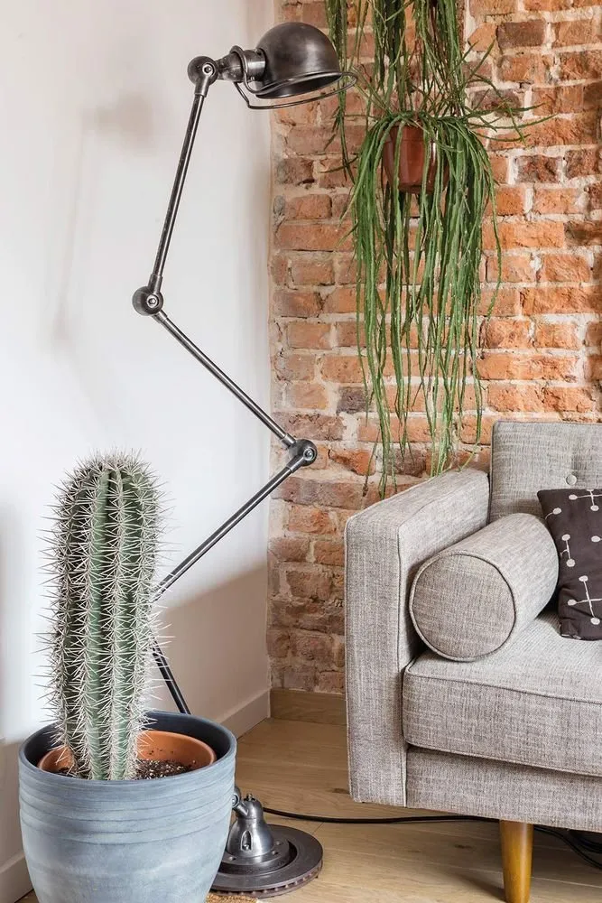 Photo: Living Room in Loft, Eclecticism, Interior Decoration, Spain, Vintage, How to Decorate an Interior in Loft Style, Mid-Century Modern – Photo on Our Website