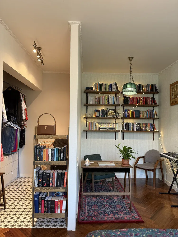 Foto: estilo moderno, apartamento, reforma, Moscú, estalinca, 3 habitaciones, 40-60 m², estilo vintage – foto en nuestro sitio web