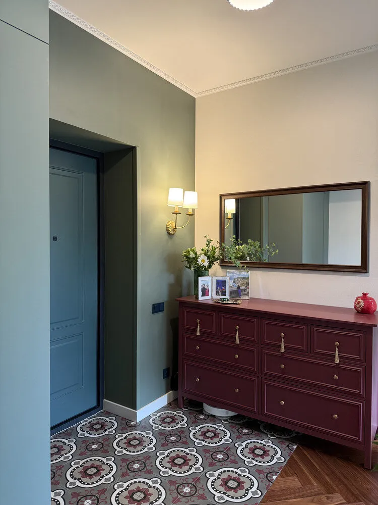 Foto: estilo moderno, apartamento, reforma, Moscú, estalinca, 3 habitaciones, 40-60 m², estilo vintage – foto en nuestro sitio web