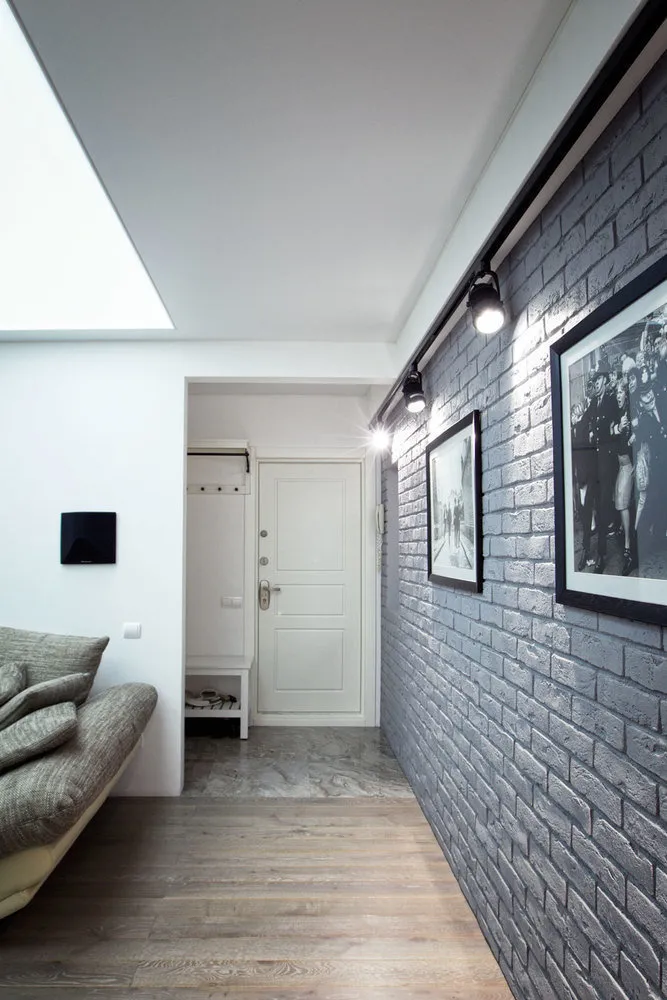 照片：北欧风格走廊，提示 – 我们网站上的照片