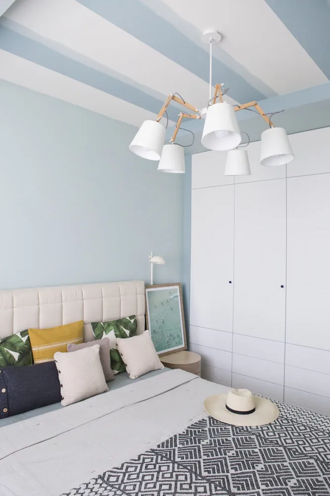 Maria Shumskaya和Anna Yavishkina，Sweet Home Design工作室，北欧风格卧室