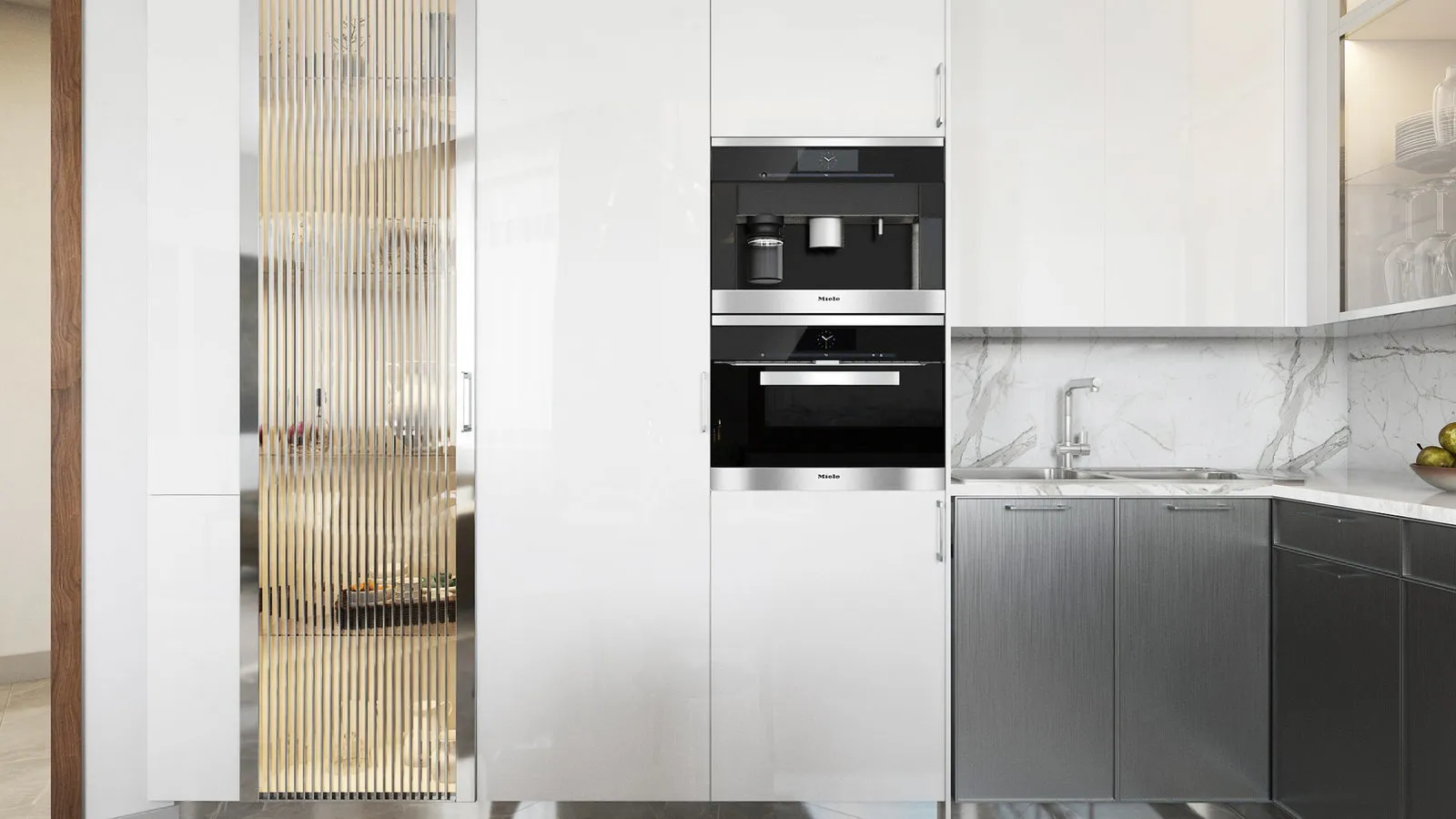 照片:现代风格厨房与餐厅,Miele,Gid,G7000 – 网站上的照片