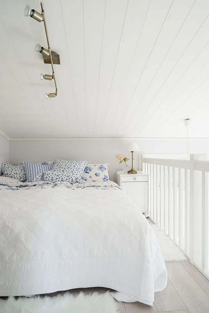 照片：北欧风格卧室，室内装饰，房屋，瑞典，小屋，家园与小屋 – 我们网站上的照片