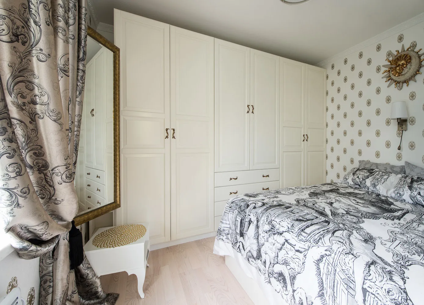 设计师Maria Dadiani，古典风格卧室