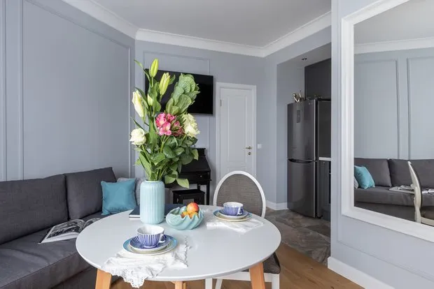 Foto: estilo minimalista, Apartamento pequeño - fotos en nuestro sitio web