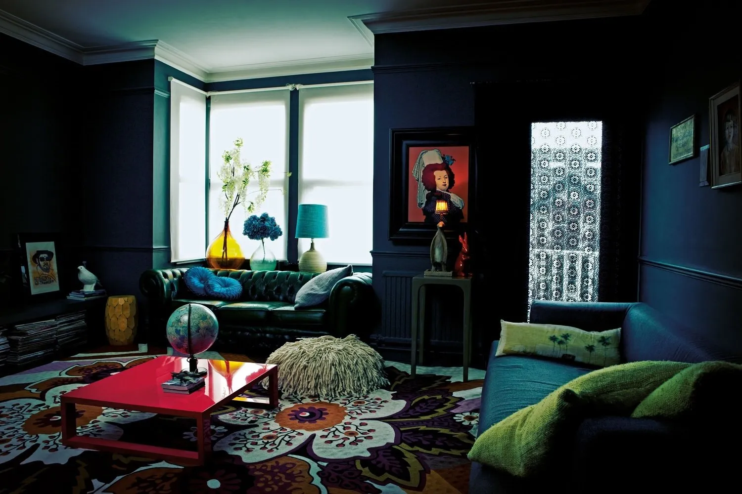 Foto: Wohnzimmer im Eclectic-Stil, Interview, Designregeln, Abigail Ahern – Foto auf unserer Website