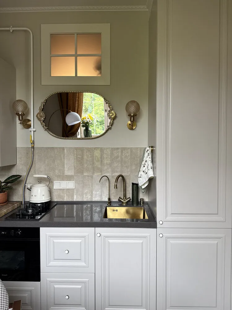 Foto: estilo moderno, apartamento, reforma, Moscú, estalinca, 3 habitaciones, 40-60 m², estilo vintage – foto en nuestro sitio web