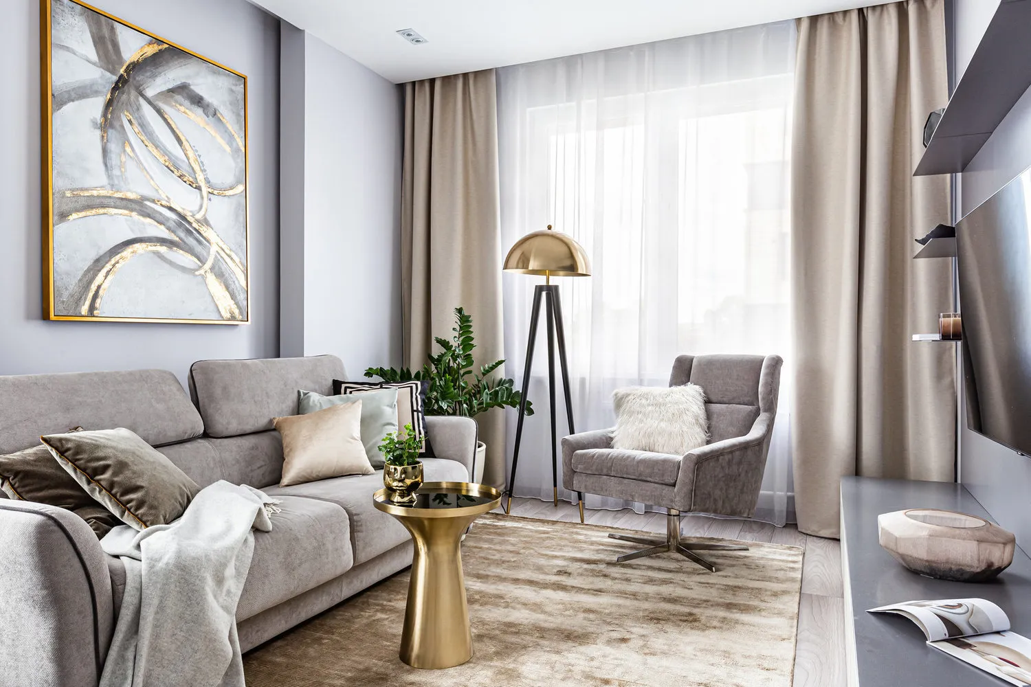 Foto: estilo moderno, Sala de estar, Gid – foto en nuestro sitio web