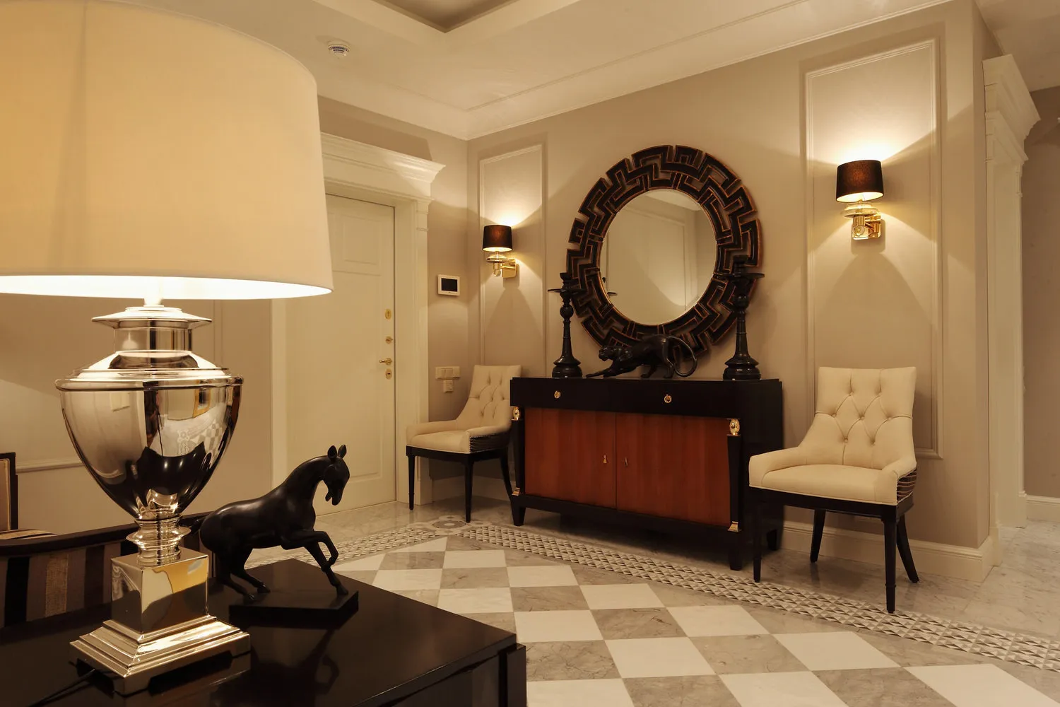 照片：在斯堪的纳维亚风格中，客厅，提示 – 我们网站上的照片