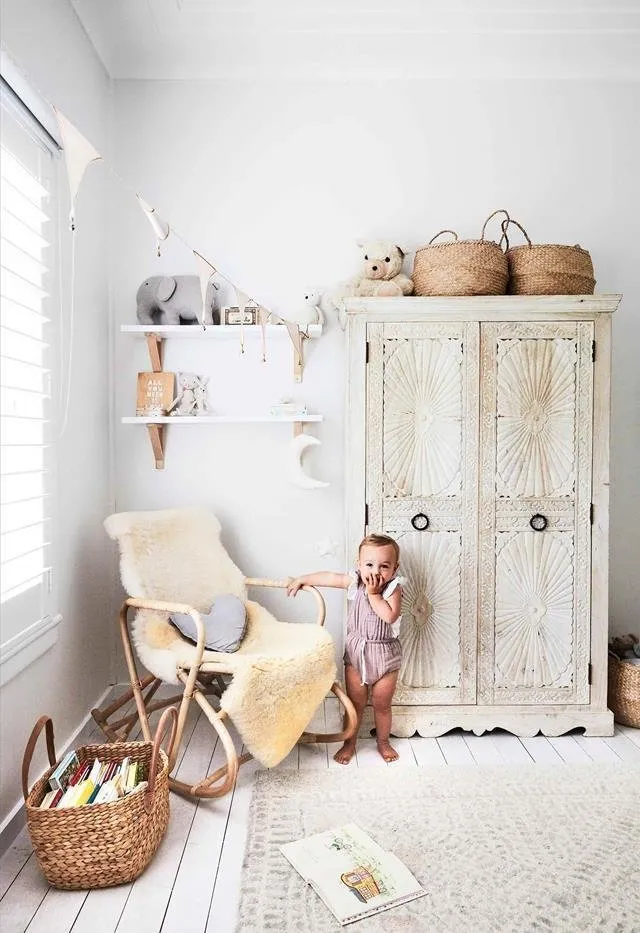 照片：海滩边的北欧风格白色别墅，室内装饰，家居，白色，4+间房，90多平方米 – 我们网站上的照片