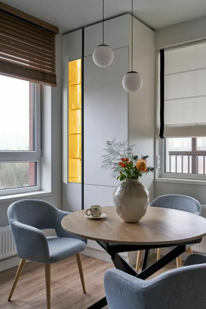 Foto: estilo , Consejos, San Petersburgo, 2 habitaciones, Daria Yanguzina, Polina Dolgopolova – fotos en nuestro sitio web