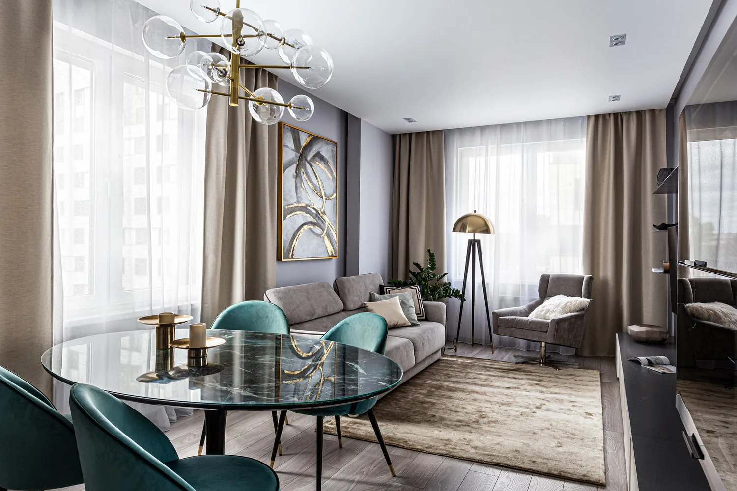 Foto: estilo moderno, Sala de estar, Gid – foto en nuestro sitio web