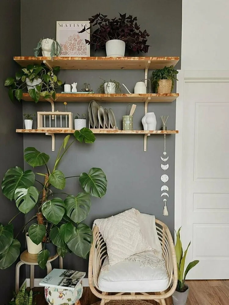 Foto: Wohnzimmer im Eco-Stil, Zimmer-Interieur, Interieur-Stil, Interior Design, Tipps, günstige Wohnraum-Aktualisierung, wie man das Interieur aktualisiert, wie man ein Mietwohnungsinterieur verbessert, ohne Renovierung, neues Interieur ohne Renovierung, wie man das Interieur ohne Renovierung aktualisiert, Wohnungsinterieur, Design ohne Renovierung – Fotos auf unserer Website