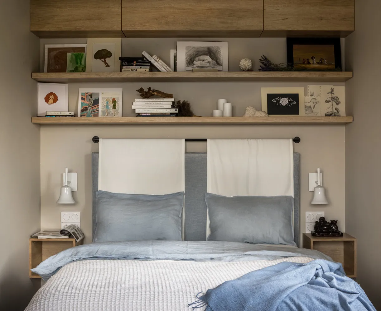 照片：斯堪的纳维亚风格卧室，指南，Marina Sarkisyan，LOGOVO，Olga Berkova，Margarita Rasskazova，Anastasia Rykova，INT2architecture，TB Design，Ekaterina Vokina，Galina Berezkina，Nadezhda Macii，Natalie Katsutsivichius – 我们网站上的照片