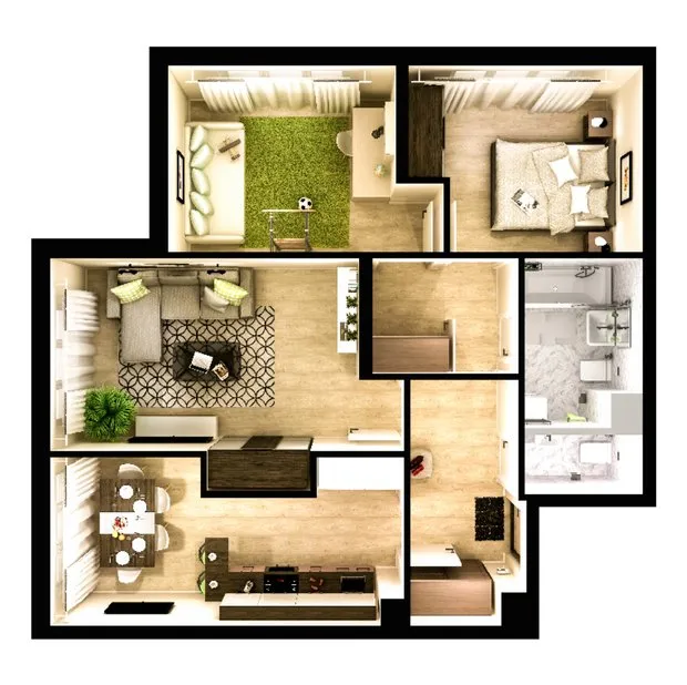 Foto: Raumnutzung, Tipps, Umbau, 3 Zimmer, 4 oder mehr, MCI – Foto auf unserer Website