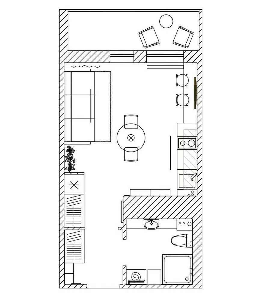 Foto: en estilo , Apartamento pequeño, Consejos – foto en nuestro sitio web