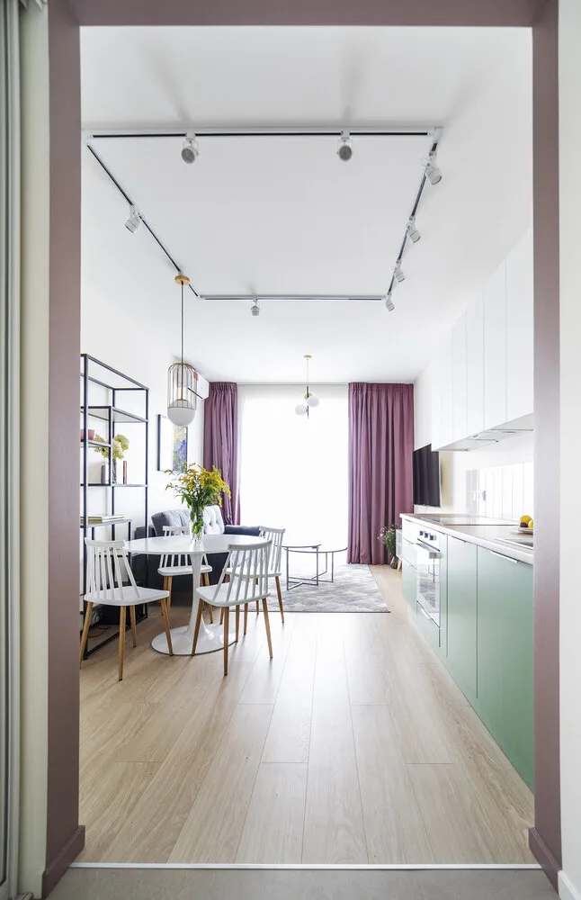 Foto: estilo moderno, apartamento, Proyecto de la Semana, Moscú, 2 habitaciones, hasta 40 metros, 40-60 metros, Lyubov Morozova – fotos en nuestro sitio web