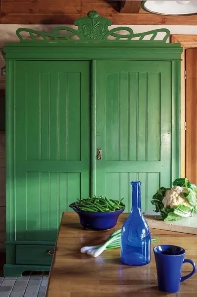Photo: Kitchen and dining room in Provence and Country style, House, House and Garden – photo on our website