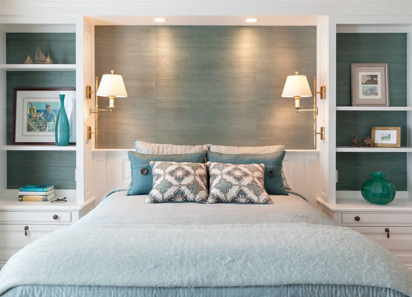 照片：普罗旺斯和乡村风格卧室，小户型公寓建议，维多莉亚·帕辛斯卡娅 – 我们网站上的照片