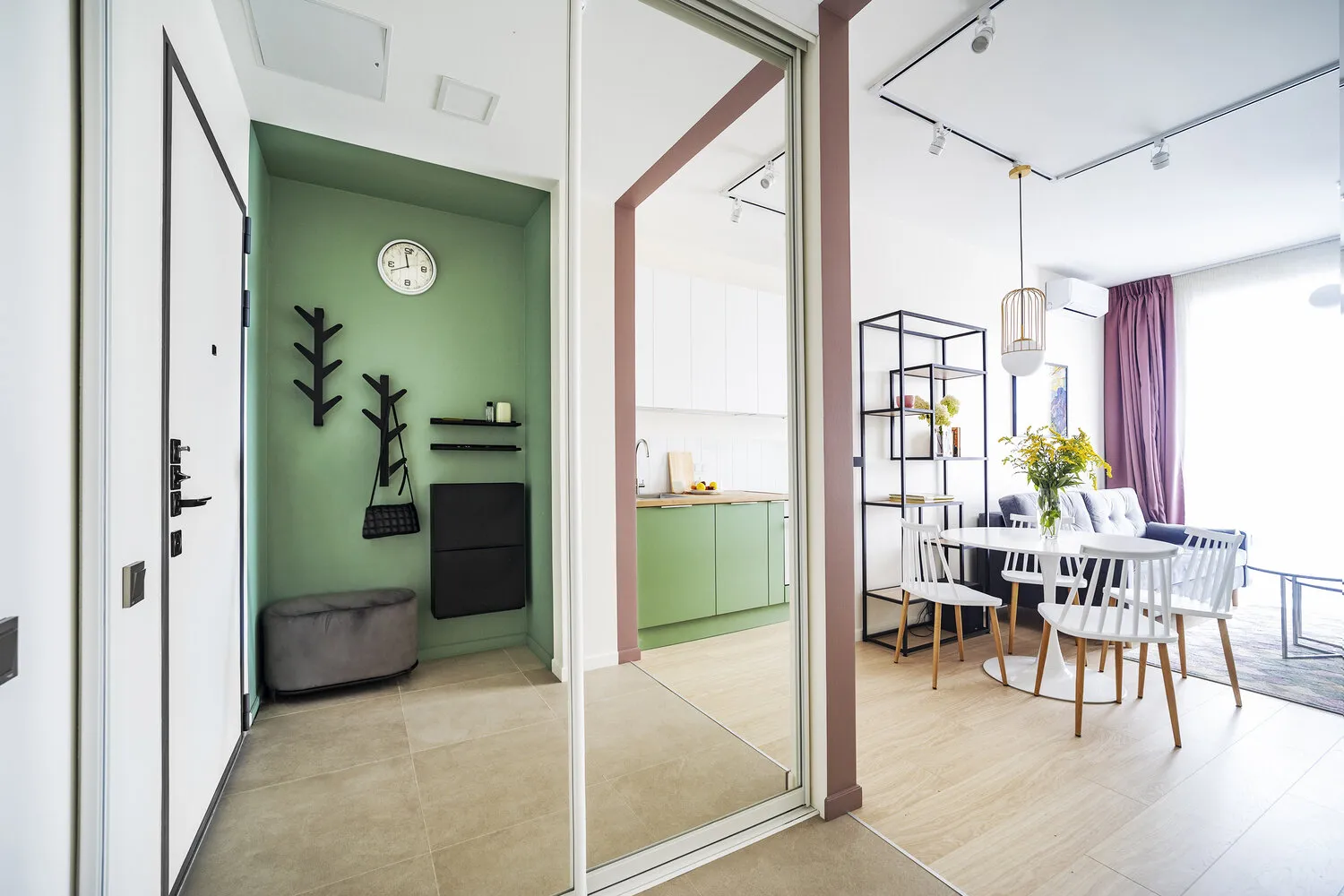 Foto: estilo moderno, apartamento, Proyecto de la Semana, Moscú, 2 habitaciones, hasta 40 metros, 40-60 metros, Lyubov Morozova – fotos en nuestro sitio web