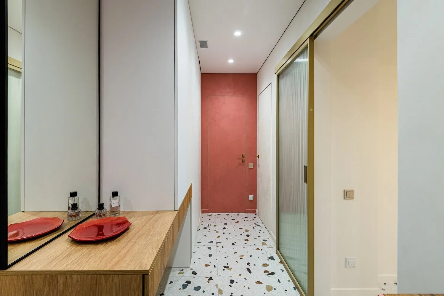 Фотография: в стиле , Современный, Квартира, Проект дня, 3 комнаты, 40-60 метров, Лина Князева, Виктория Тозлян – фото на нашем сайте