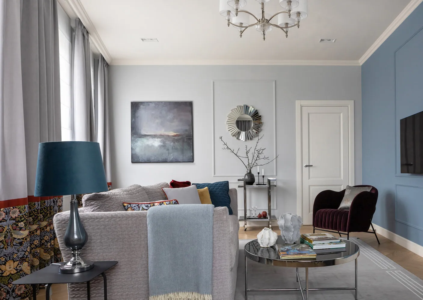 Foto: estilo moderno, decoración de interiores, apartamento, proyecto de la semana, Kaliningrado, 2 habitaciones, 60-90 metros, Elena Chigirieva – foto en nuestro sitio web