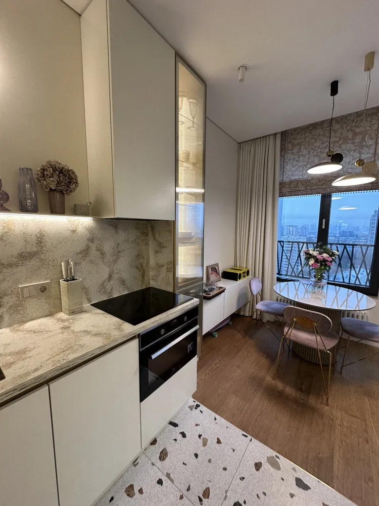 Фотография: в стиле , Современный, Квартира, Проект дня, 3 комнаты, 40-60 метров, Лина Князева, Виктория Тозлян – фото на нашем сайте